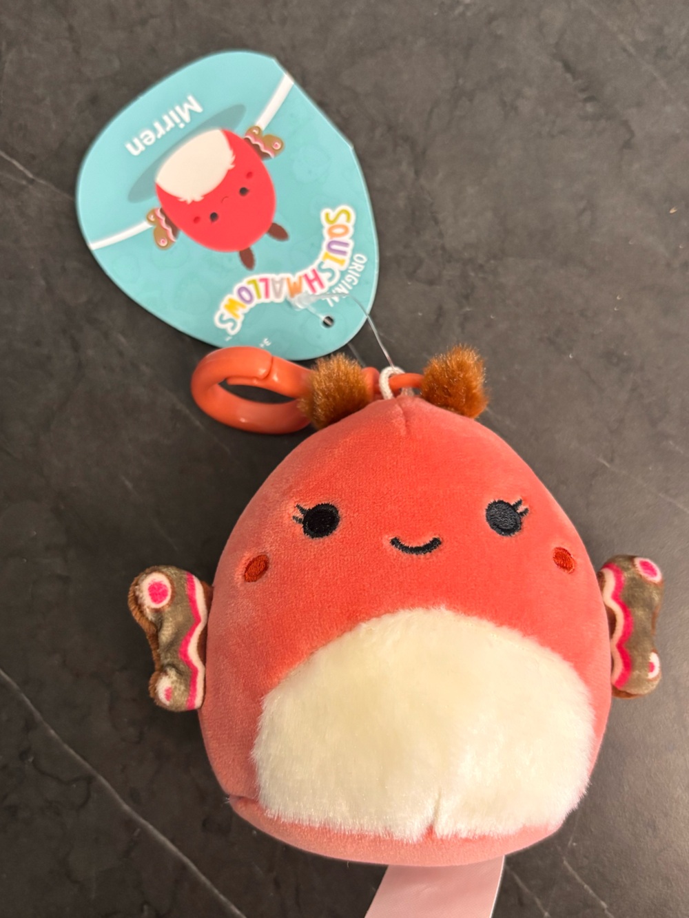 Squishmallows Butterfly Clip (Mirren)